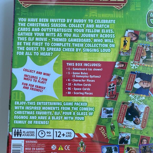 Elf Card Scramble‎ Family Board Game - 2 to 4 Players - Christmas - Will Ferrell - Picture 4 of 6